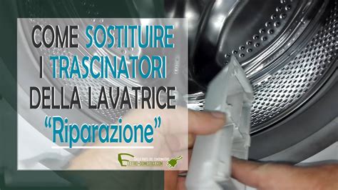 cestello lavatrice sganciato